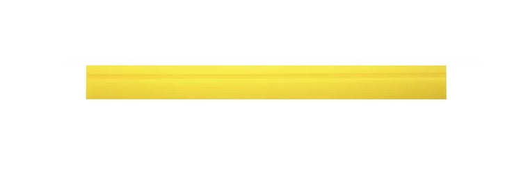 18 1/2" YELLOW TURBO BLADE