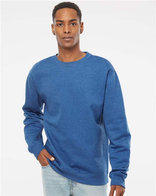 Navy Blue Midweight Crewneck Sweatshirt