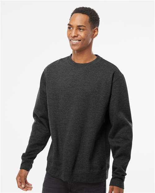 Charcoal Heather Midweight Crewneck Sweatshirt