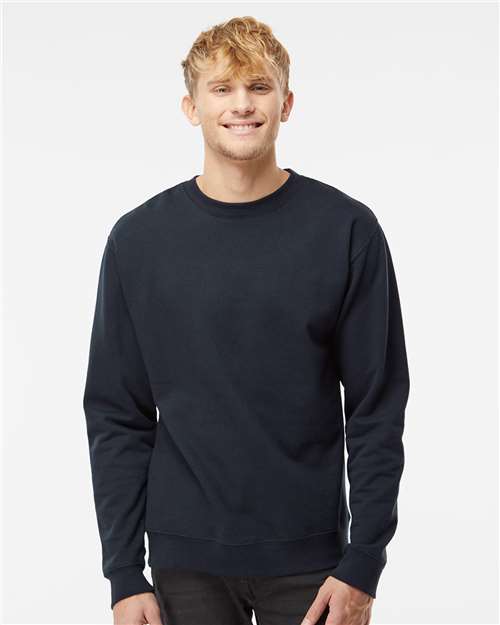 Classic Navy Midweight Crewneck Sweatshirt