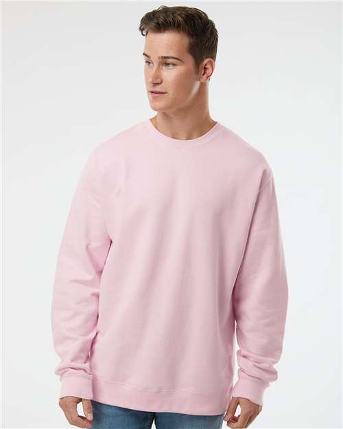 Light Pink Midweight Crewneck Sweatshirt