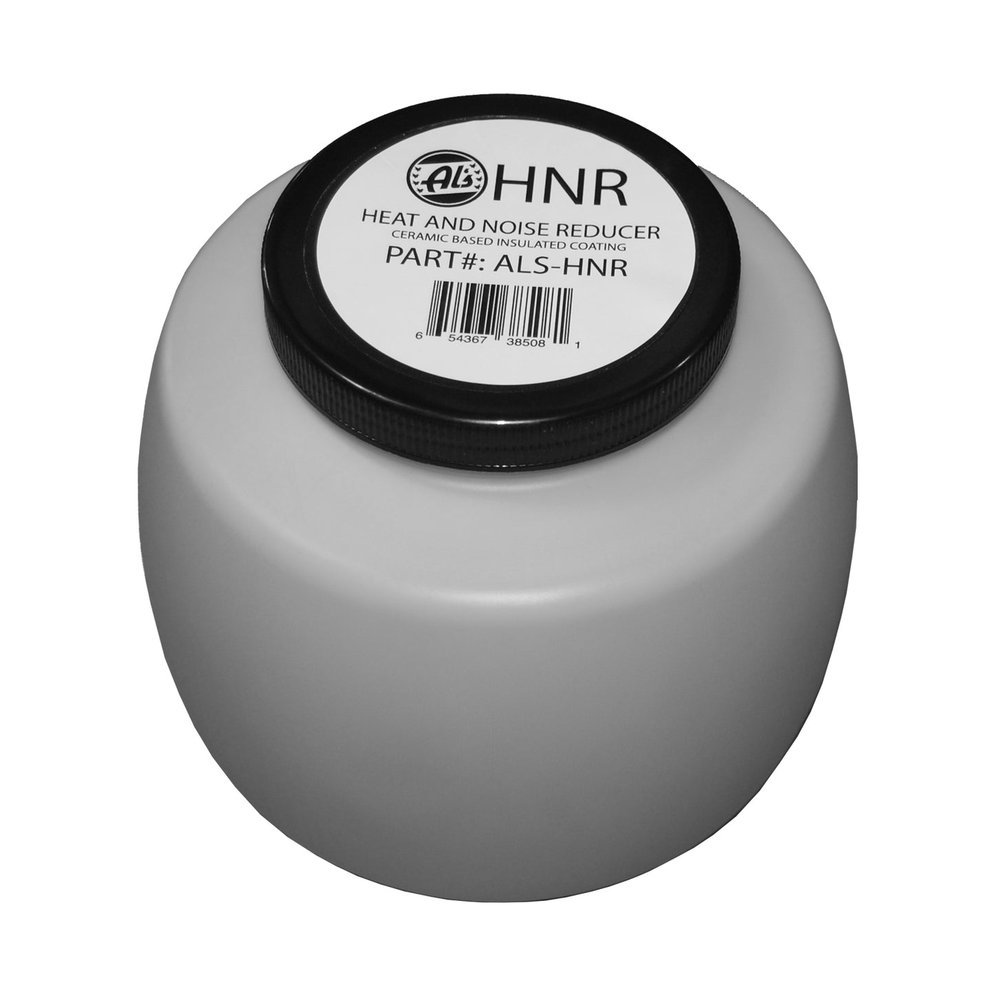 Heat and noise reducing coating canister