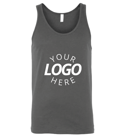 An asphalt ash customizable blank jersey tank