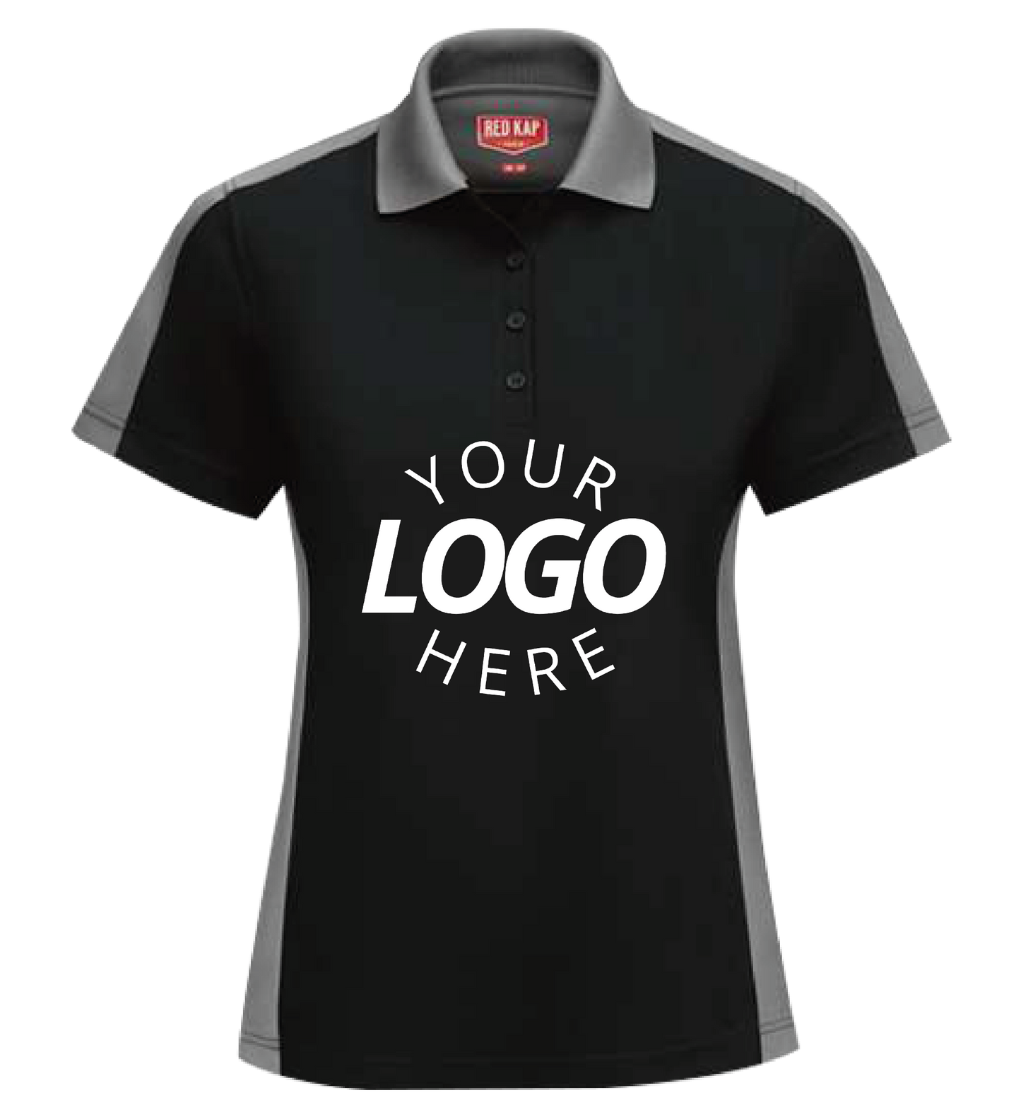 Women'S Short Sleeve Performance Knit Two-Tone Polo