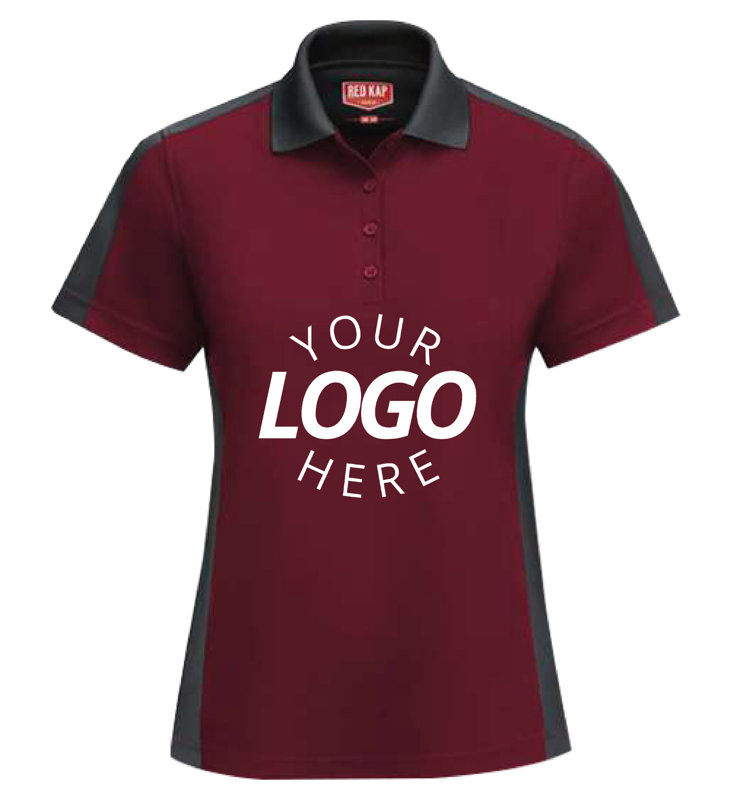 Women'S Short Sleeve Performance Knit Two-Tone Polo