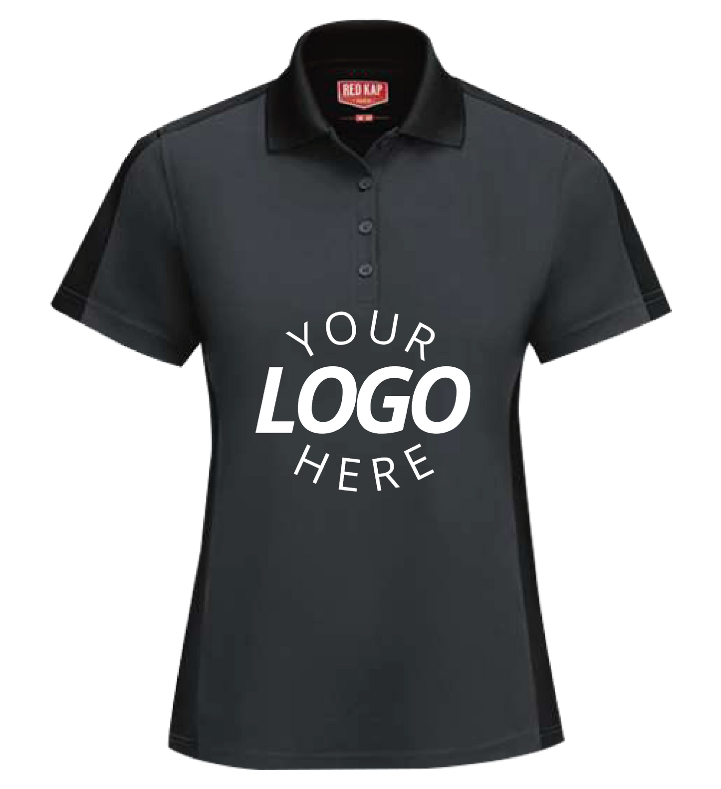 Women'S Short Sleeve Performance Knit Two-Tone Polo