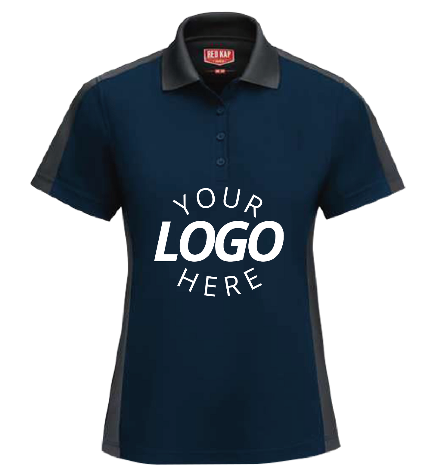 Women'S Short Sleeve Performance Knit Two-Tone Polo