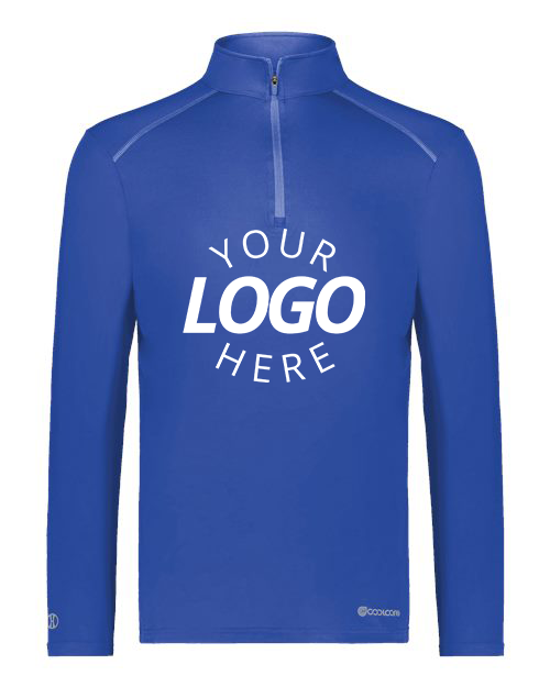Youth Coolcoreâ® Quarter-Zip Pullover