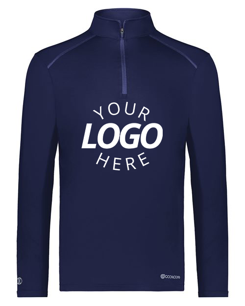 Youth Coolcoreâ® Quarter-Zip Pullover