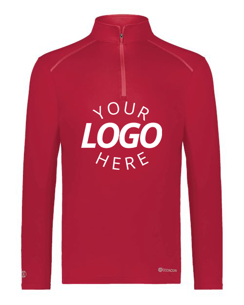 Youth Coolcoreâ® Quarter-Zip Pullover