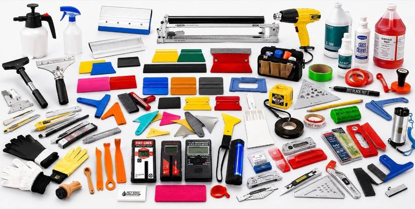 Window tint tools