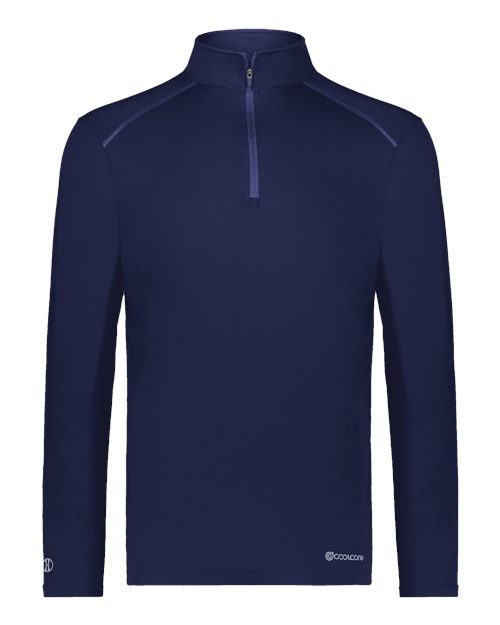 Youth CoolCore® Quarter-Zip Pullover