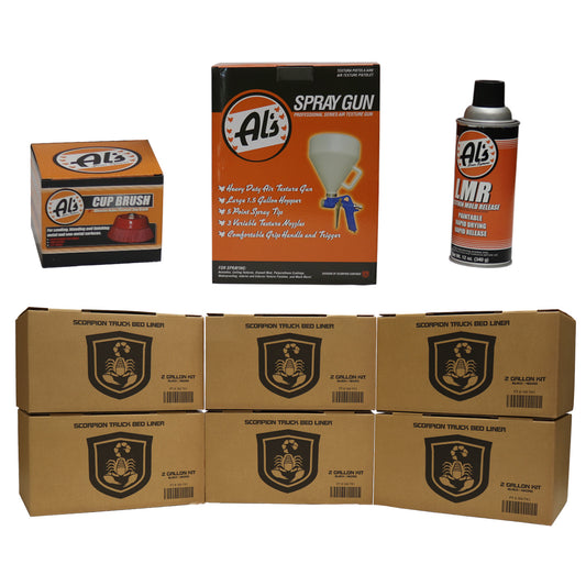12 Gallon Spray In Truck Bed Liner Startup Kit