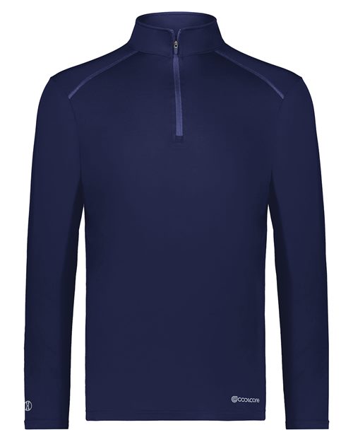 Youth CoolCore® Quarter-Zip Pullover