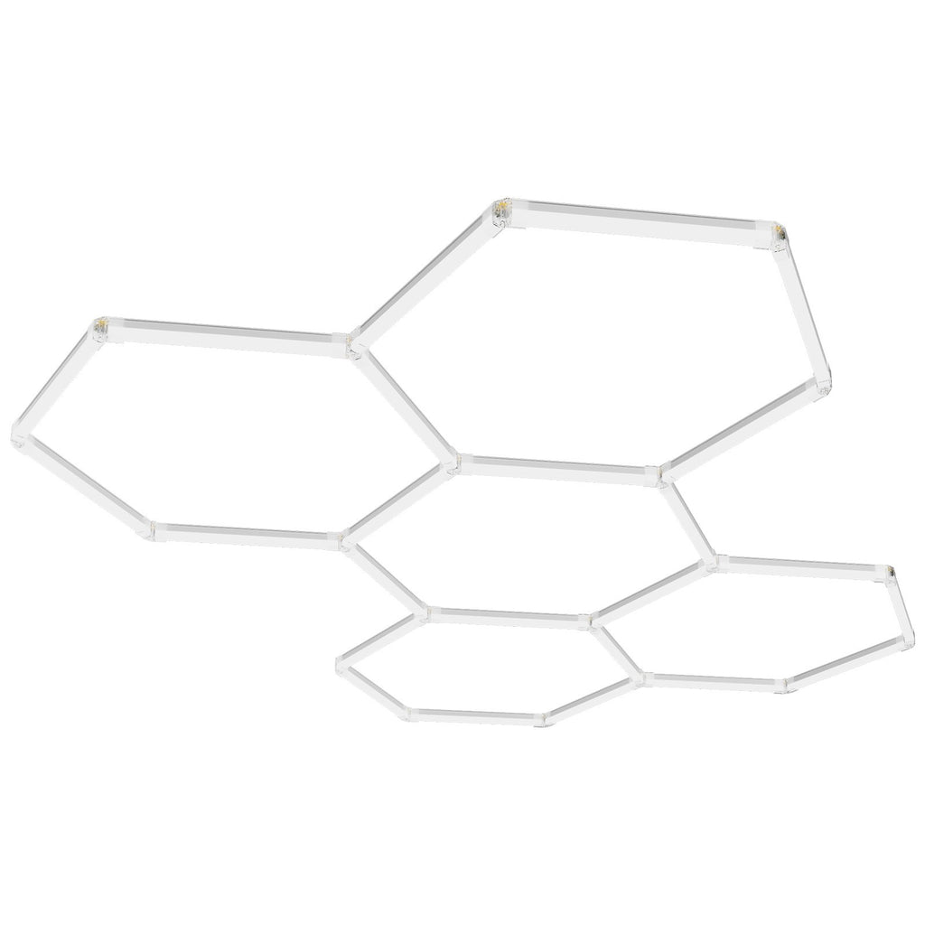 Hexagon Shop Lights — Pro Series (6500K, CRI ≥84)
