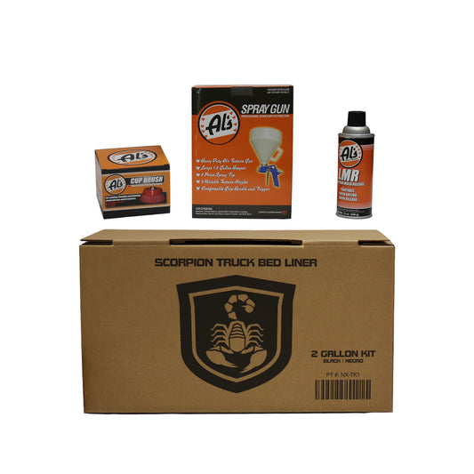 2 Gallon Spray In Truck Bed Liner Startup Kit