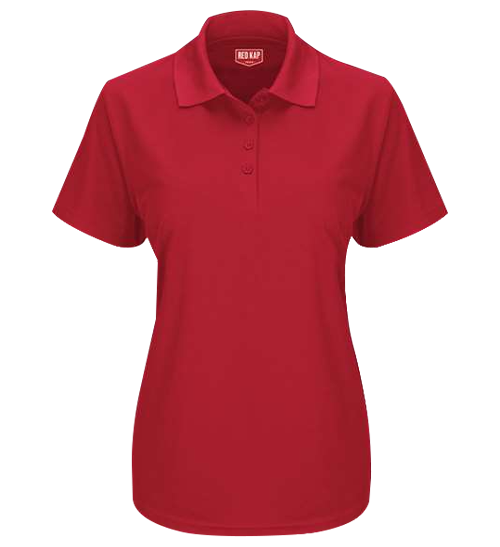 Women's Short Sleeve Performance Knit Pocketless Core Polo