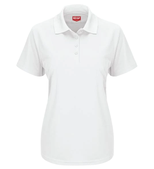 Women's Short Sleeve Performance Knit Pocketless Core Polo