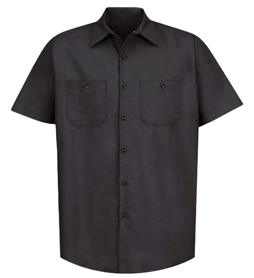 Industrial Short Sleeve Work Shirt