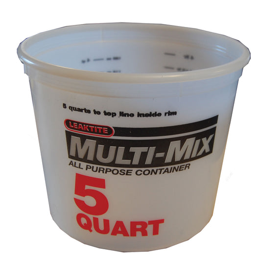 5 Quart Mix Container