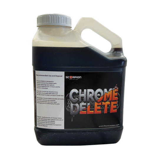 Chrome Delete For Plastic Stripping