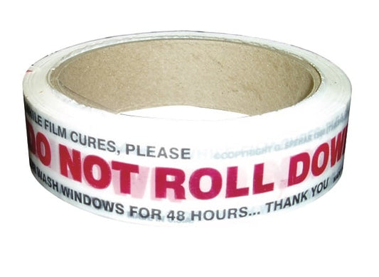 DO NOT ROLL DOWN TAPE (RED/WHITE) - TGT1096