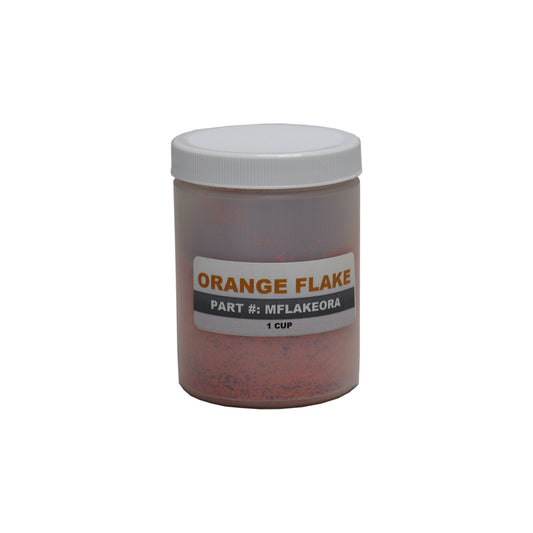 Orange Metal Flake