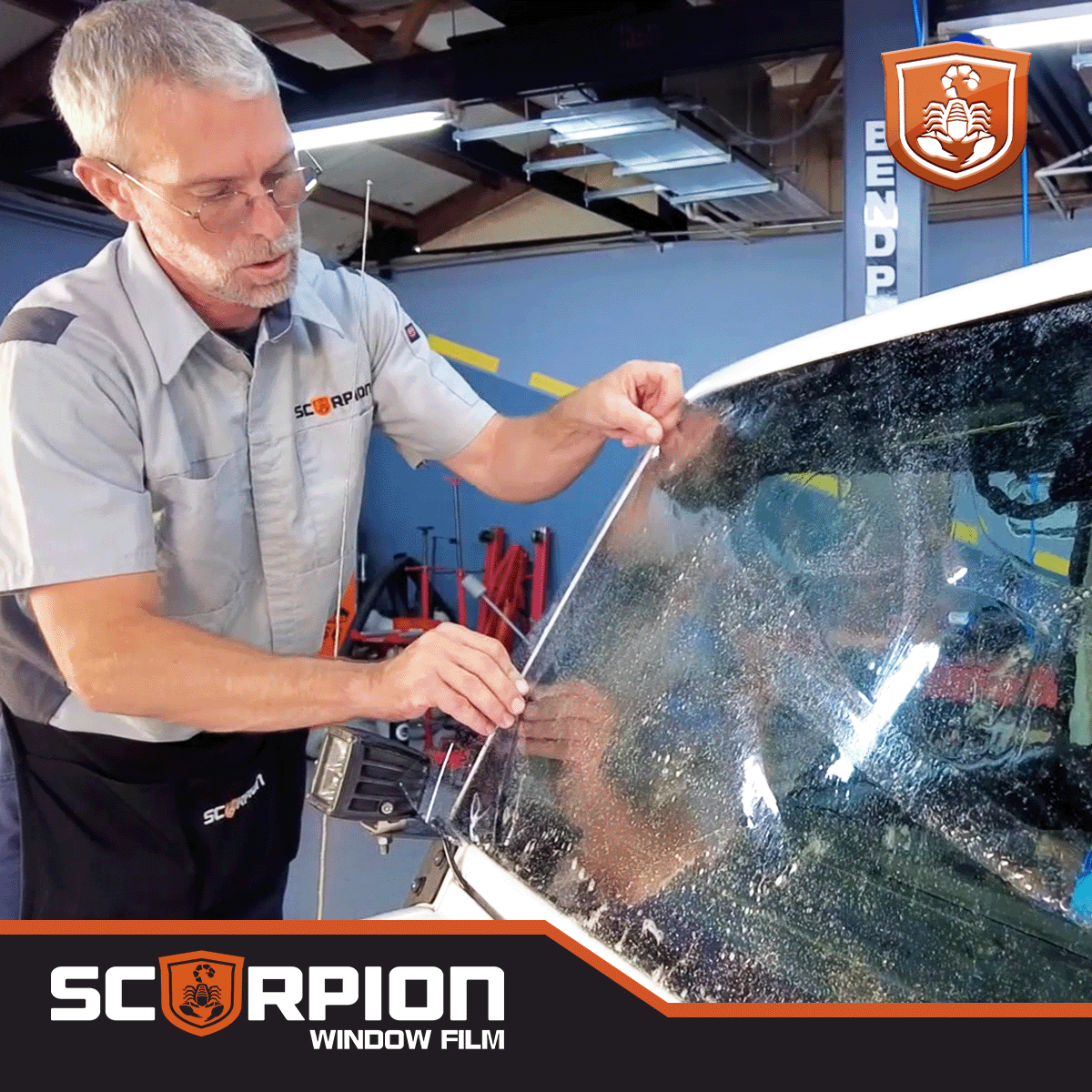 Jeep Wrangler Pre-Cut Windshield Film