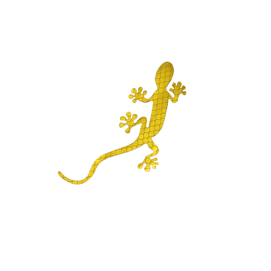 Crawling Lizard Reflective sticker