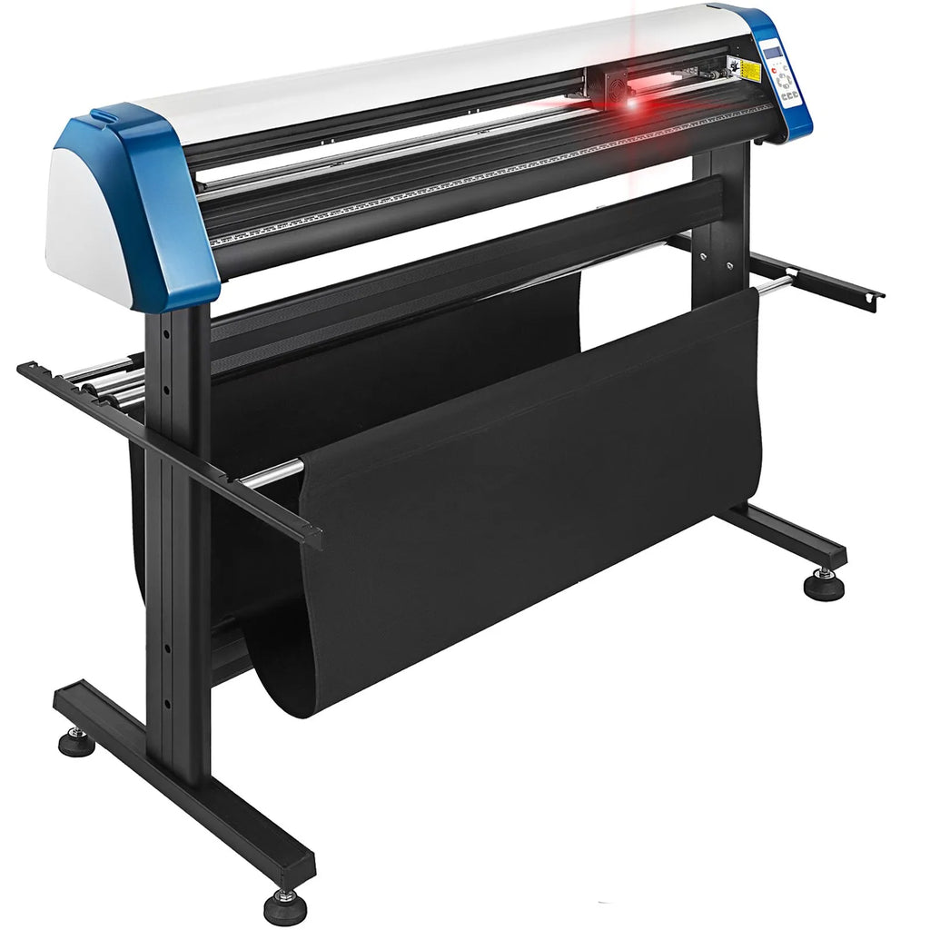 VEVOR 53-Inch Automatic Contour Vinyl Cutter Plotter Force & Speed Adjustable Sign Cutting With Floor Stand