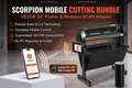 The Scorpion Mobile Cutting Bundle: VEVOR 34" Plotter + Wireless SCAN Adapter