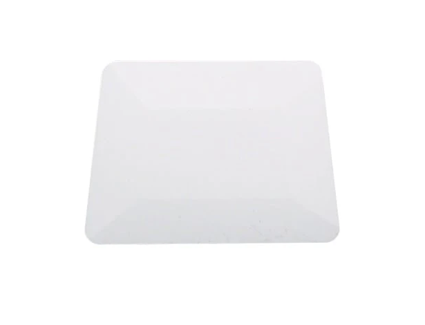 WHITE HARD CARD SQUEEGEE