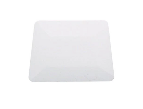 WHITE HARD CARD SQUEEGEE