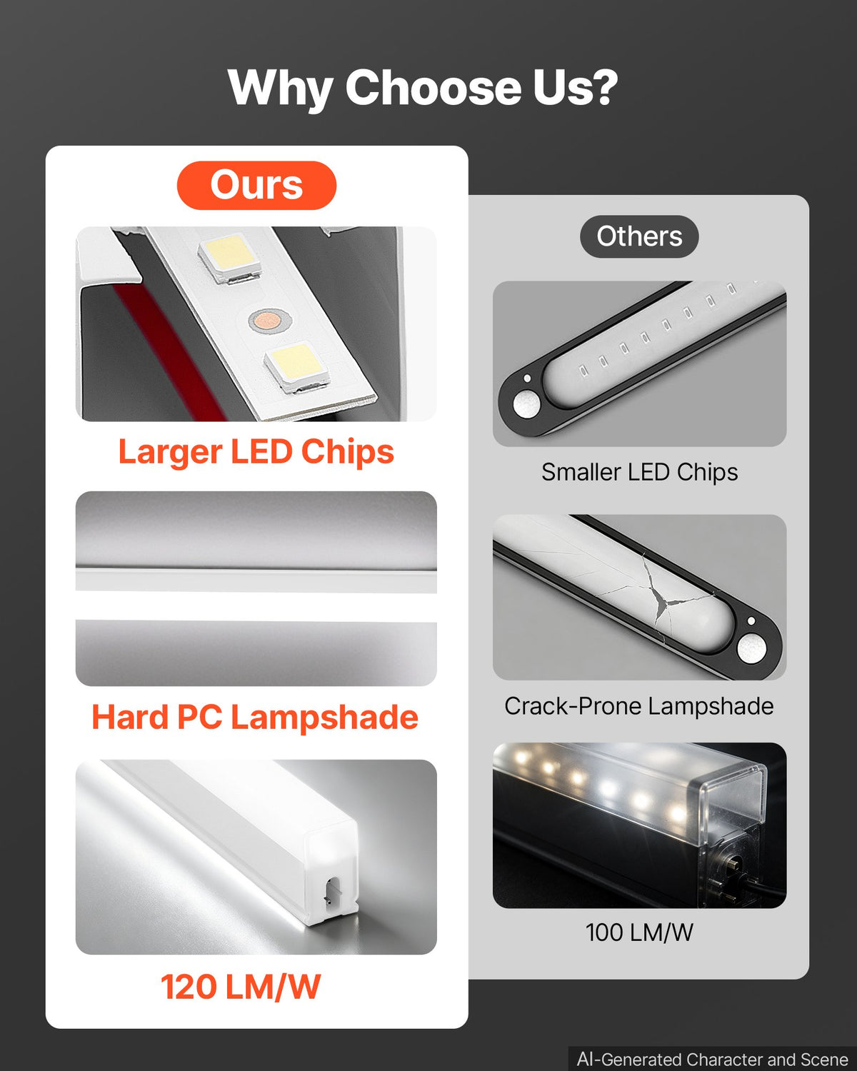 Hexagon Shop Lights — Value Series (6500K, plug-in)