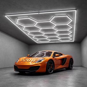 Hexagon Shop Lights — Value Series (6500K, plug-in)
