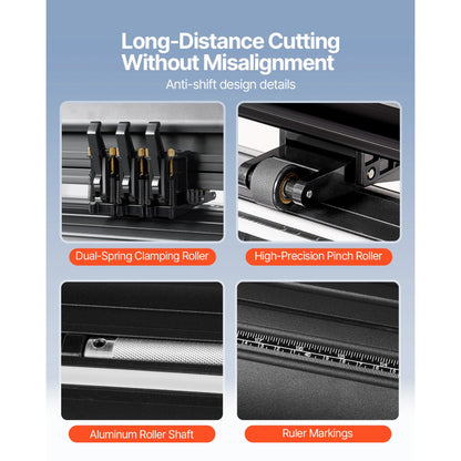 The VEVOR 34-Inch Manual Vinyl Cutter: Precision and Flexibility for Every Project.